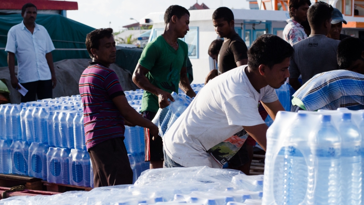 Permanent water crisis for Maldives islanders