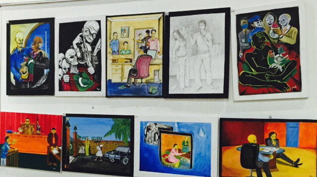 Hundreds of inmates display artwork at national gallery