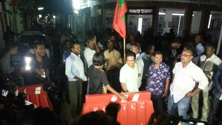 MP Mahloof among nine arrested in peaceful protest